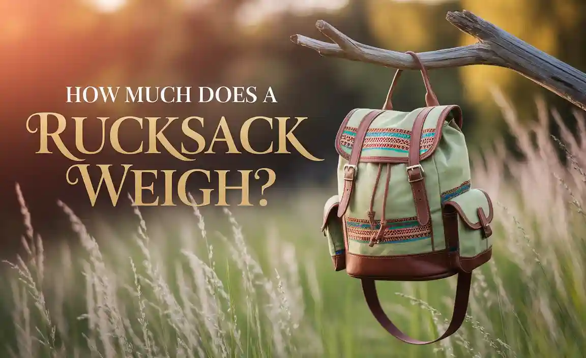 How Much Does A Rucksack Weigh