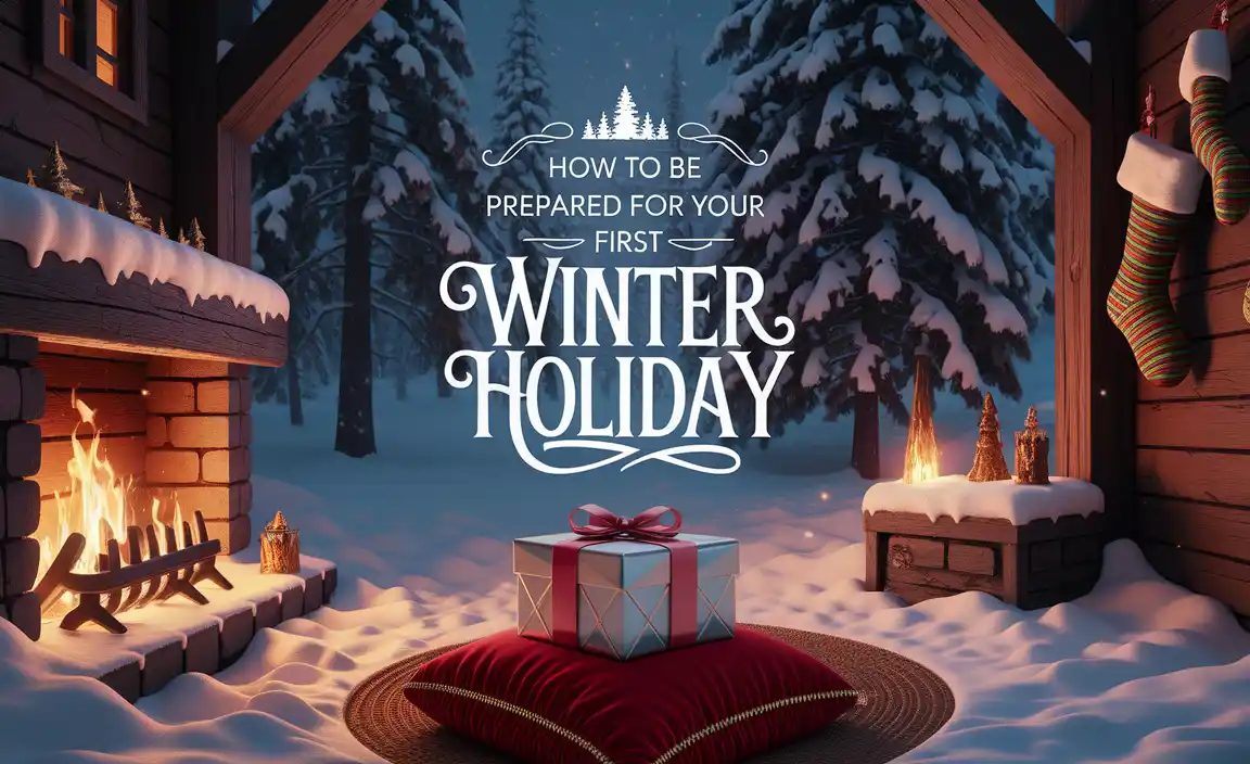 How To Be Prepared for Your First Winter Holiday