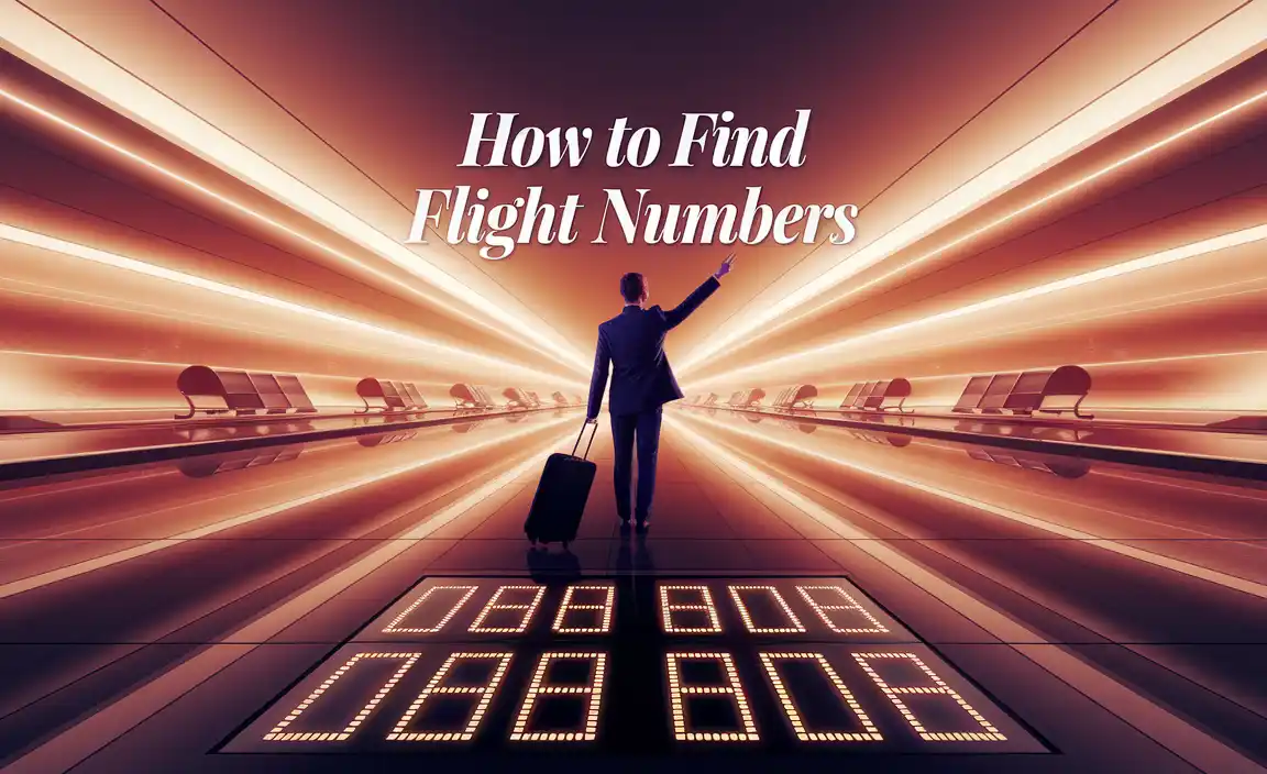 How To Find Flight Numbers