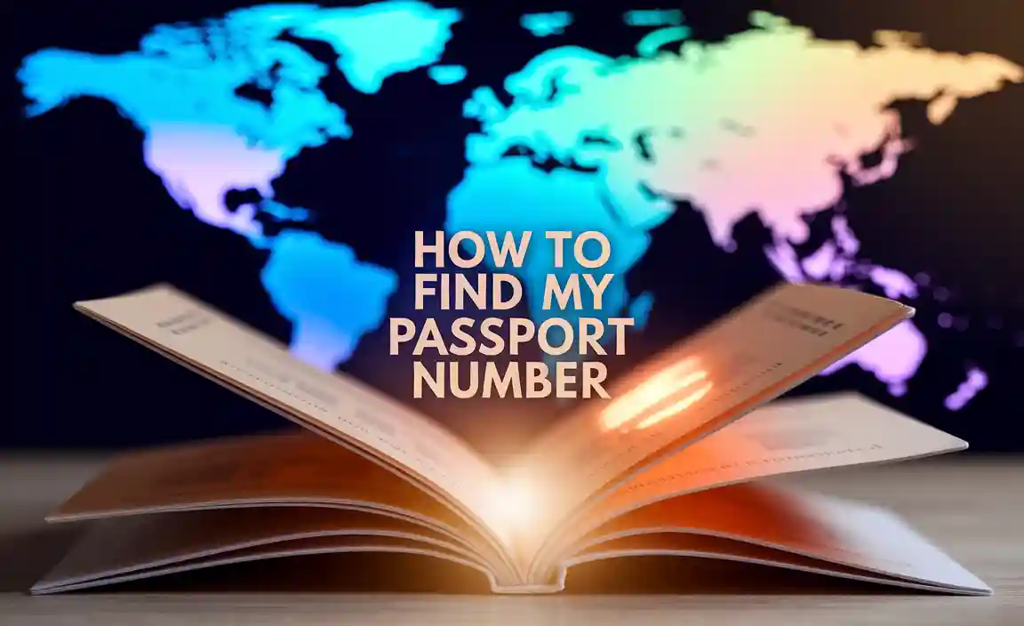 How To Find My Passport Number