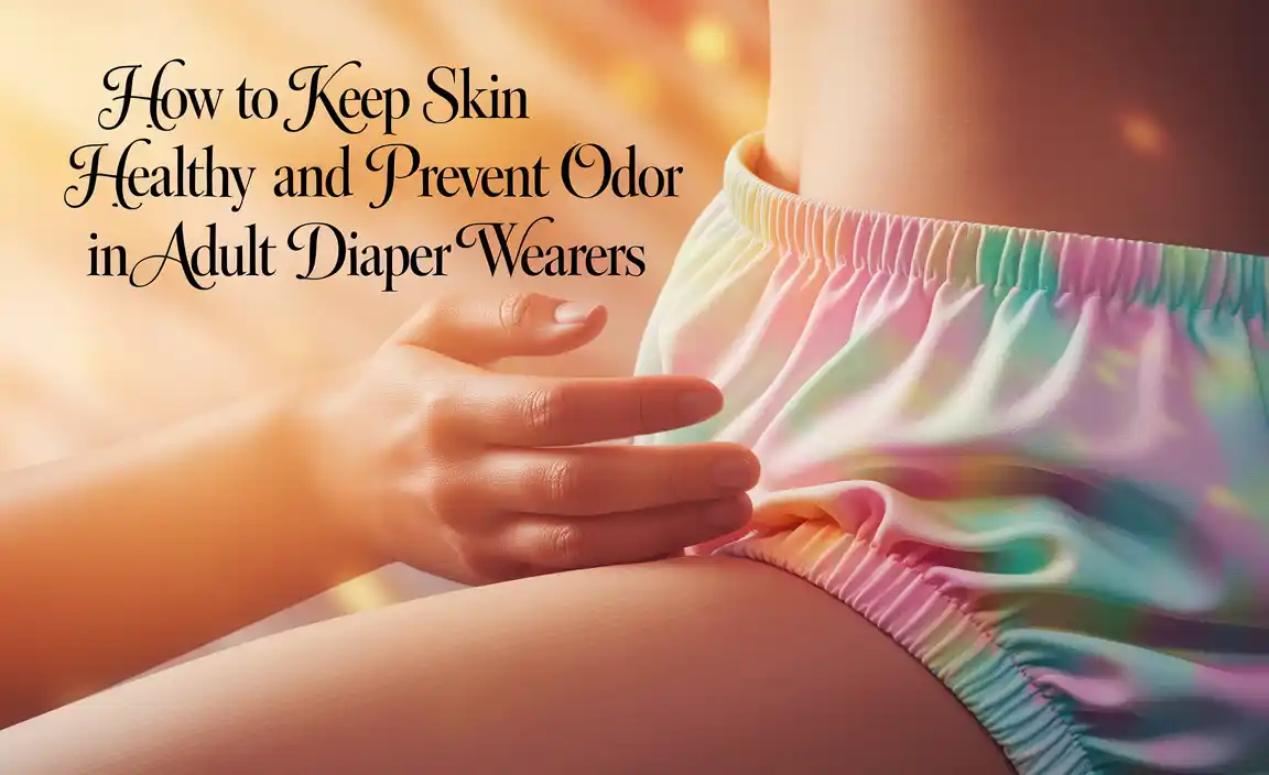 How To Keep Skin Healthy And Prevent Odor In Adult Diaper Wearers