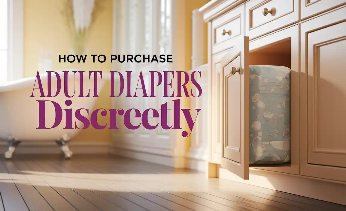 How To Purchase Adult Diapers Discreetly