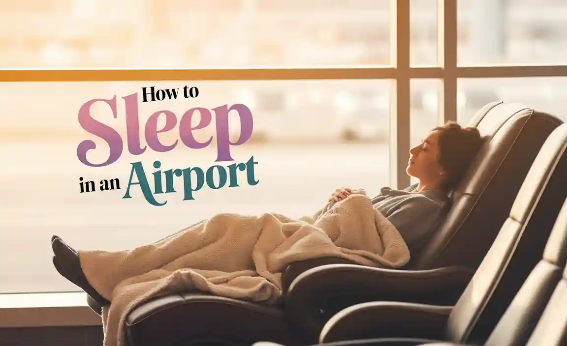 How To Sleep In An Airport