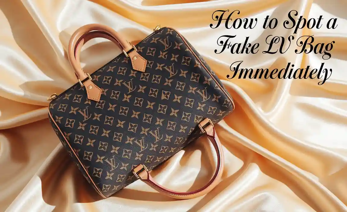 How To Spot A Fake LV Bag Immediately
