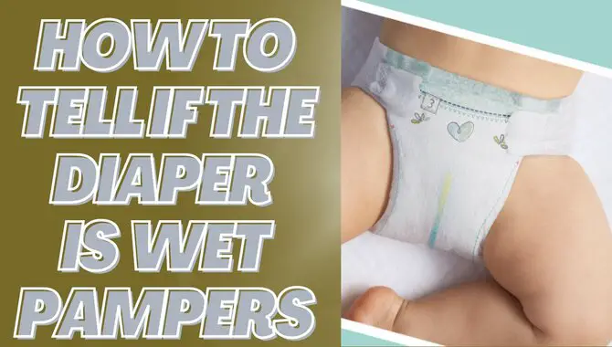 How To Tell If The Diaper Is Wet Pampers