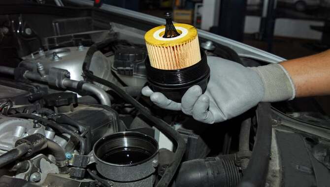 Replace The Oil Filter