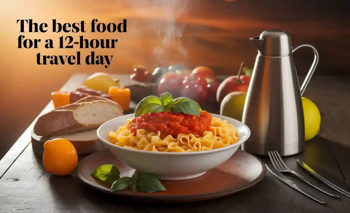 The Best Food For A 12-Hour Travel Day