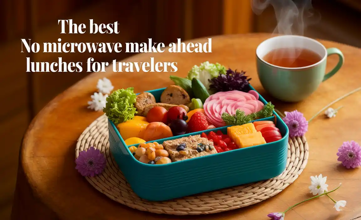 The Best No Microwave Make Ahead Lunches For Travelers