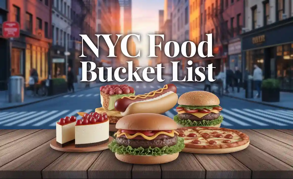 The Ultimate NYC Food Bucket List