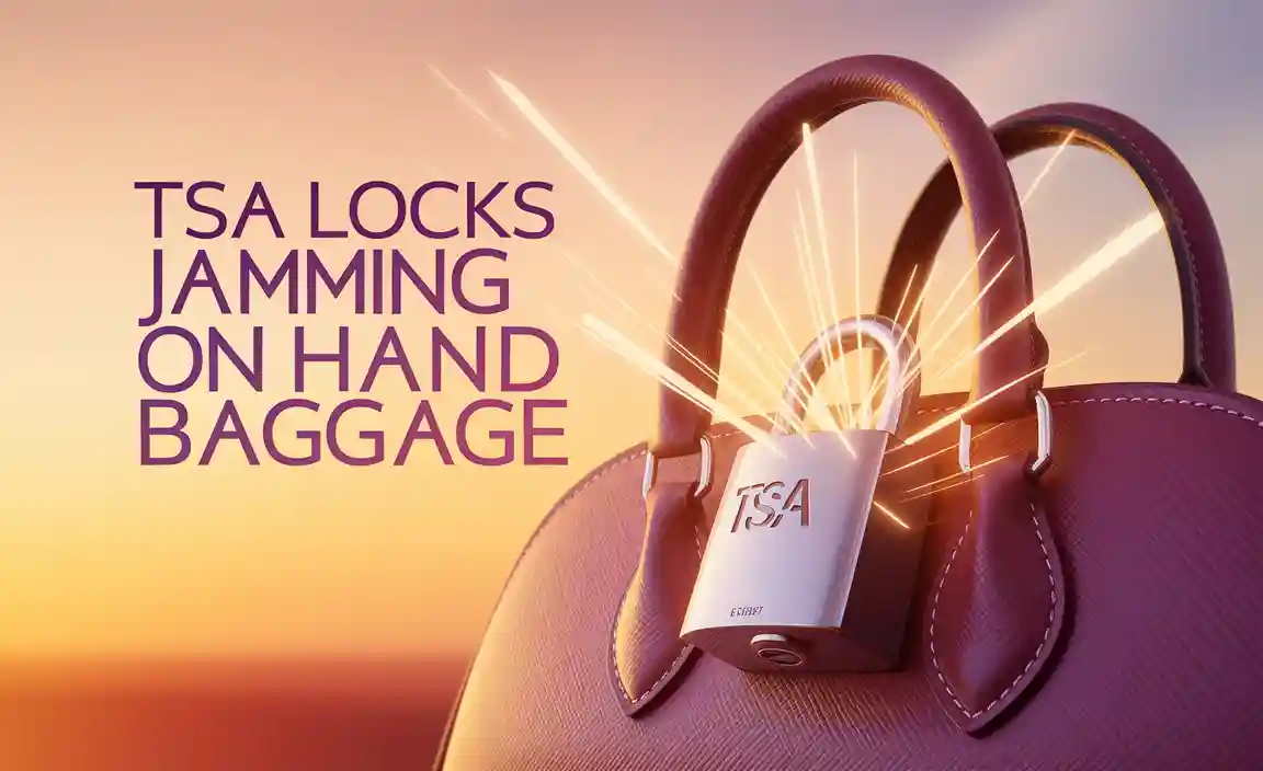 Tsa Locks Jamming on Hand Baggage