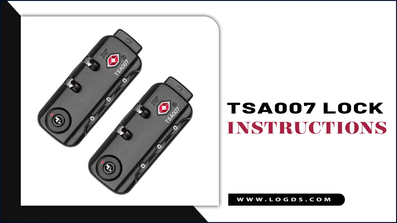 Tsa007 Lock Instructions