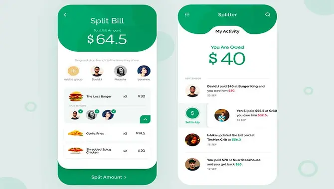 Use An App To Split Bills.