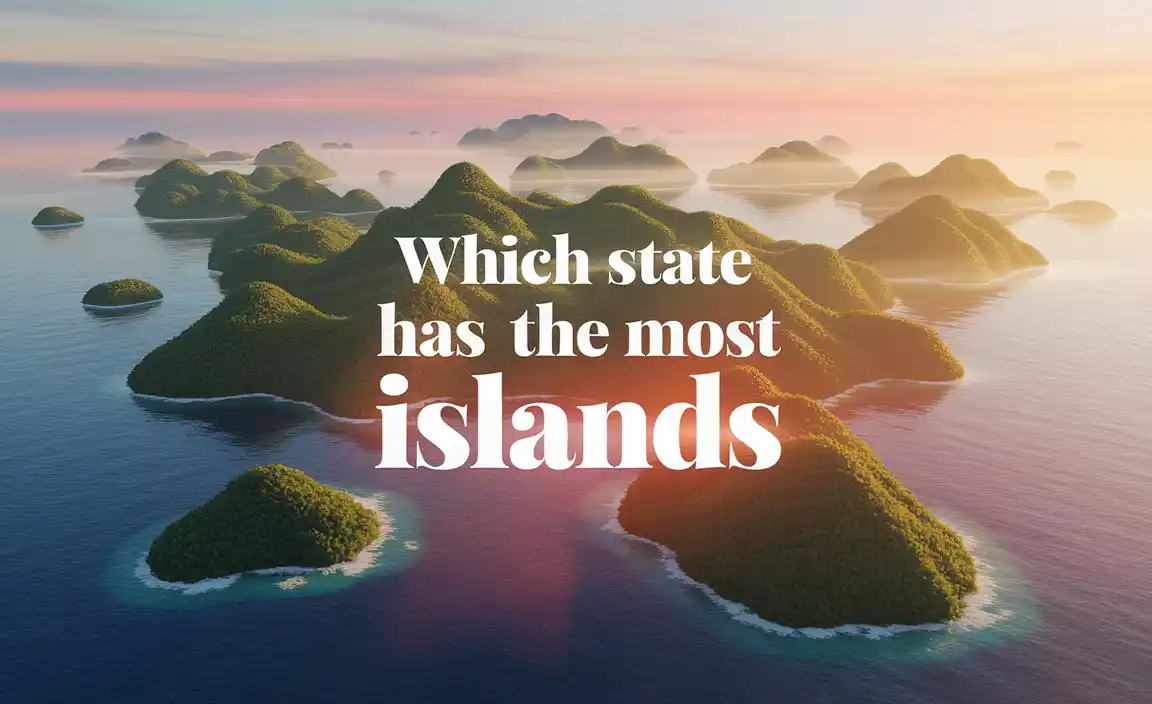 Which State Has The Most Islands