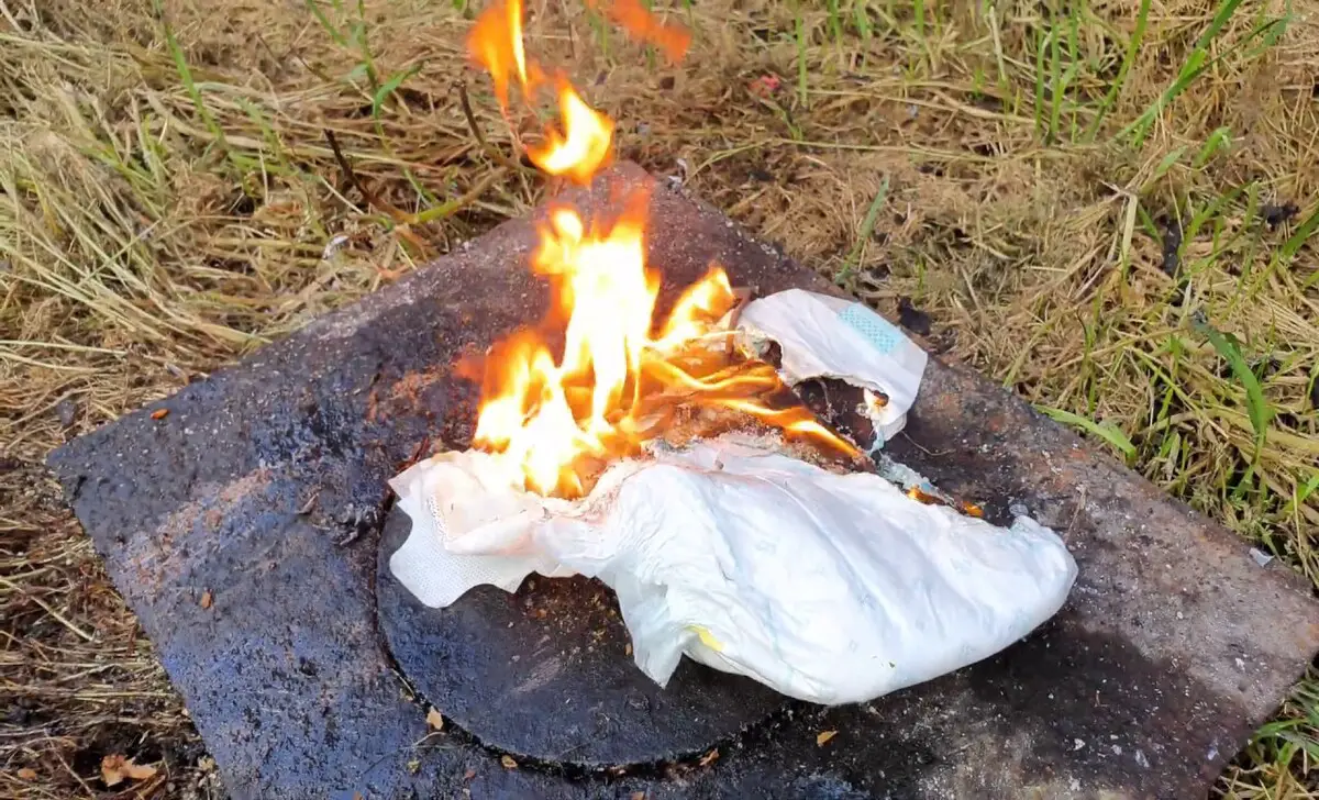 4 Easy Steps About How To Burn Diapers At Home