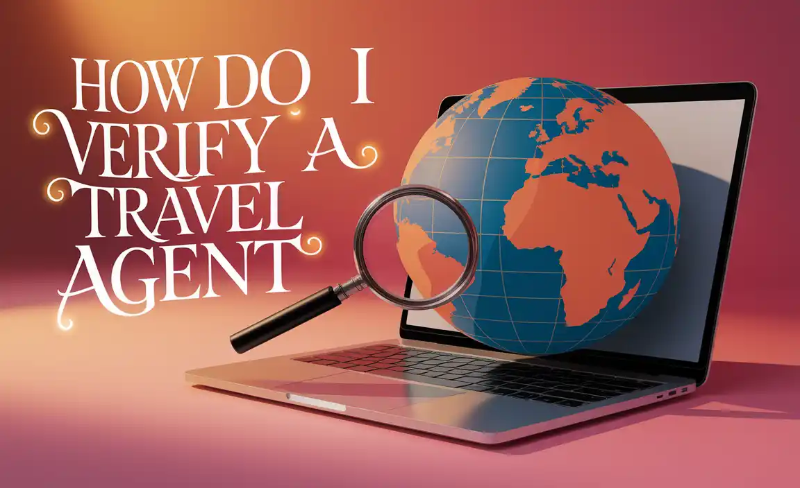 How Do I Verify A Travel Agent