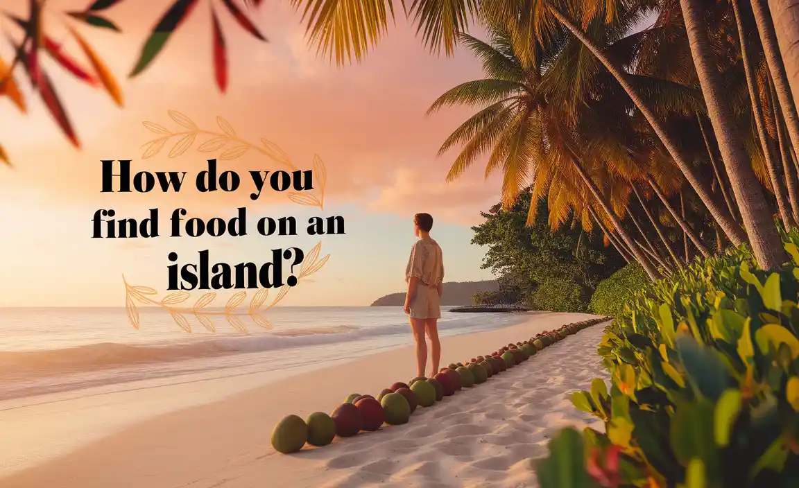 How Do You Find Food On An Island