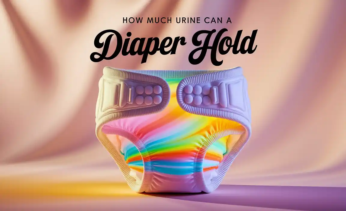How Much Urine Can A Diaper Hold