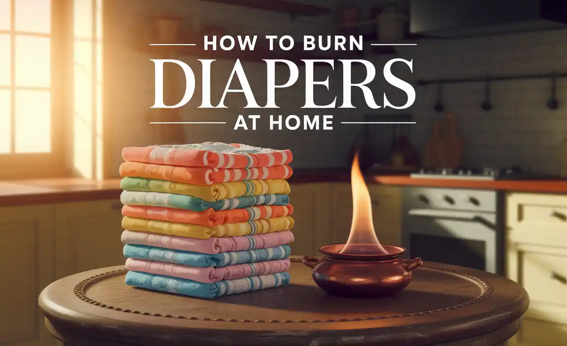 How To Burn Diapers At Home
