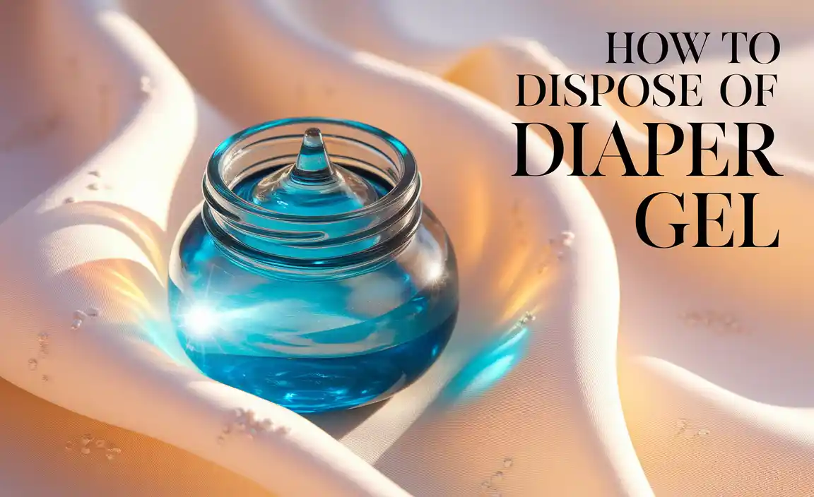 How To Dispose Of Diaper Gel