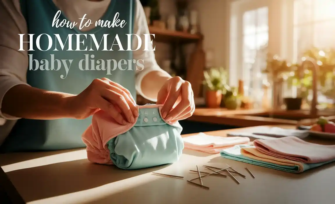 How To Make Homemade Baby Diaper