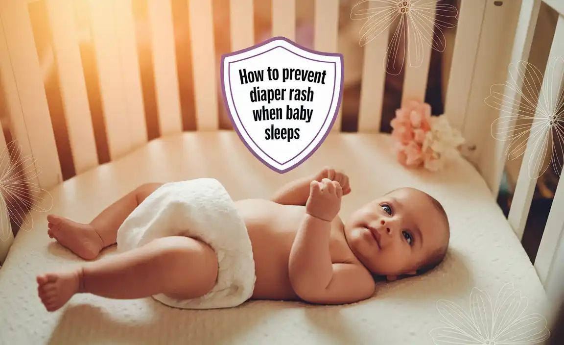 How To Prevent Diaper Rash When Baby Sleeps