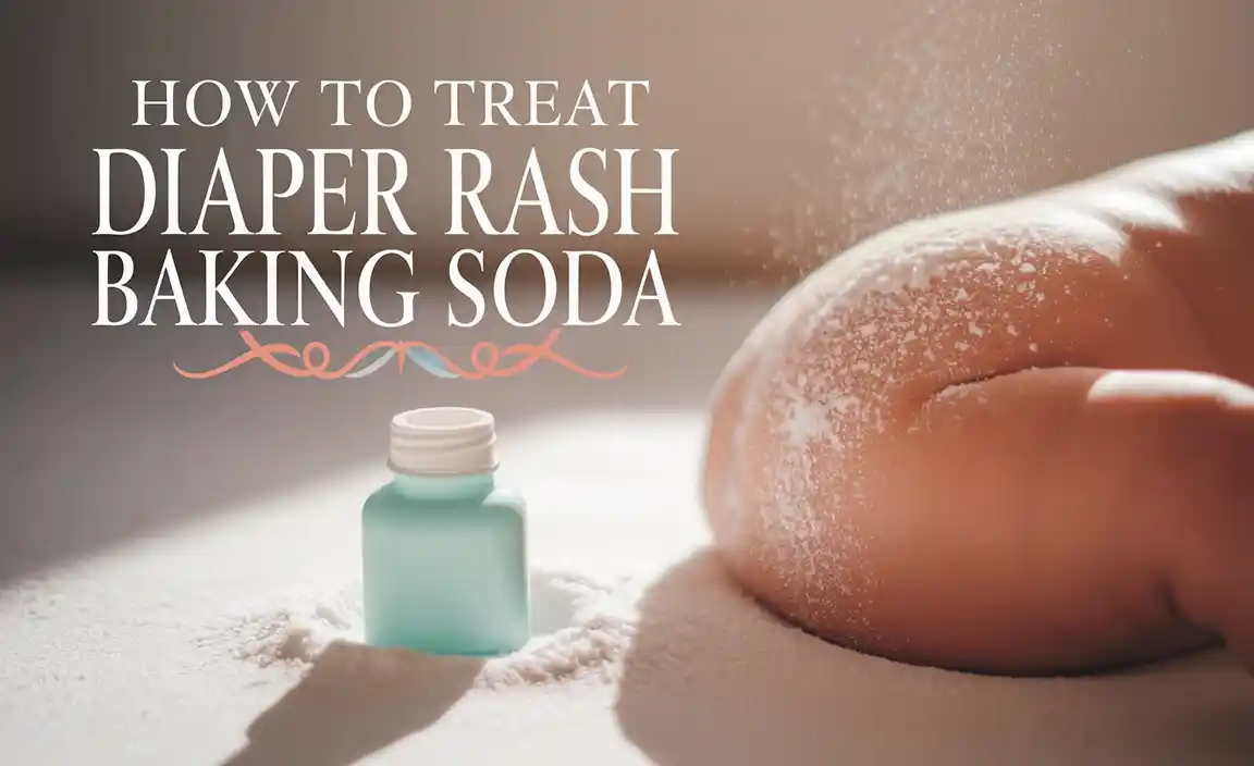 How To Treating Diaper Rash With Baking Soda