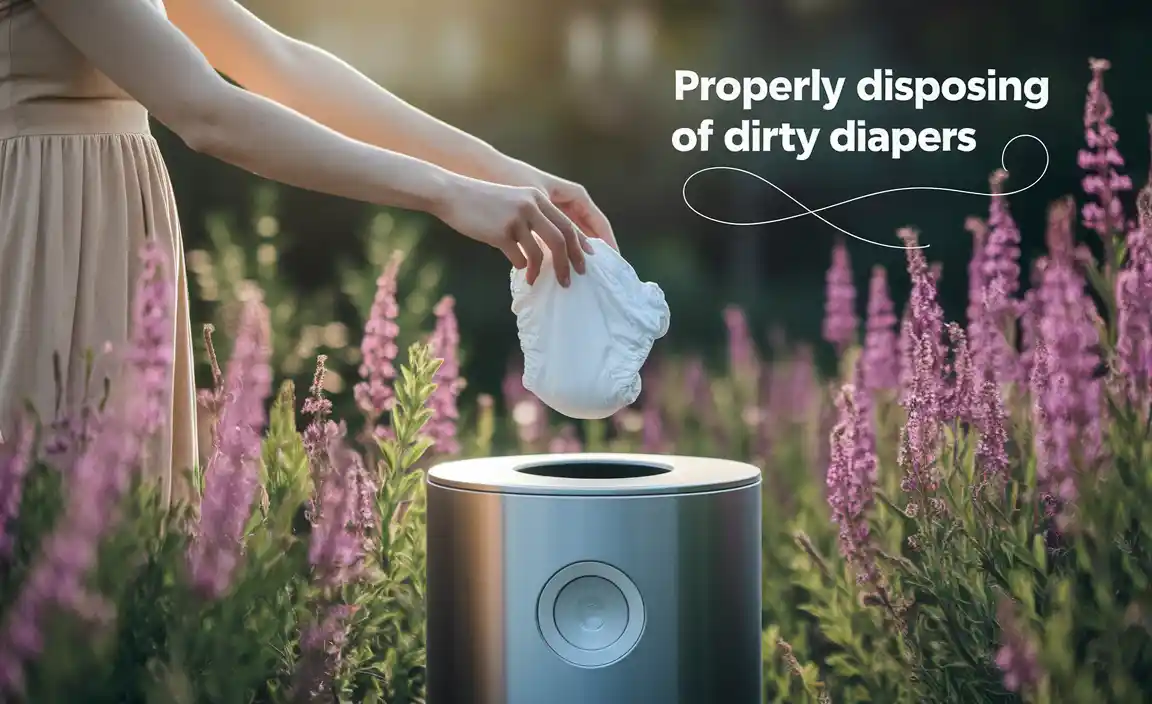 Properly Disposing Of Dirty Diapers