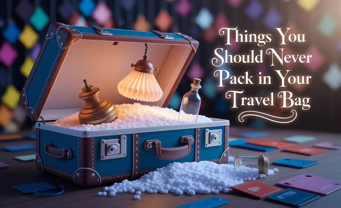 Things You Should Never Pack In Your Travel Bag