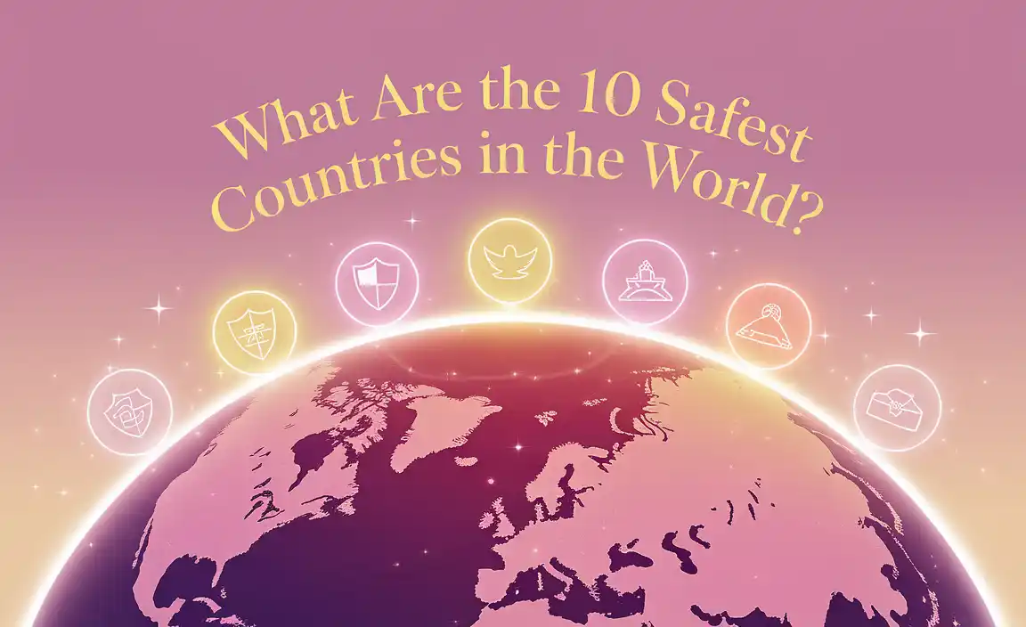 What Are The 10 Safest Countries In The World