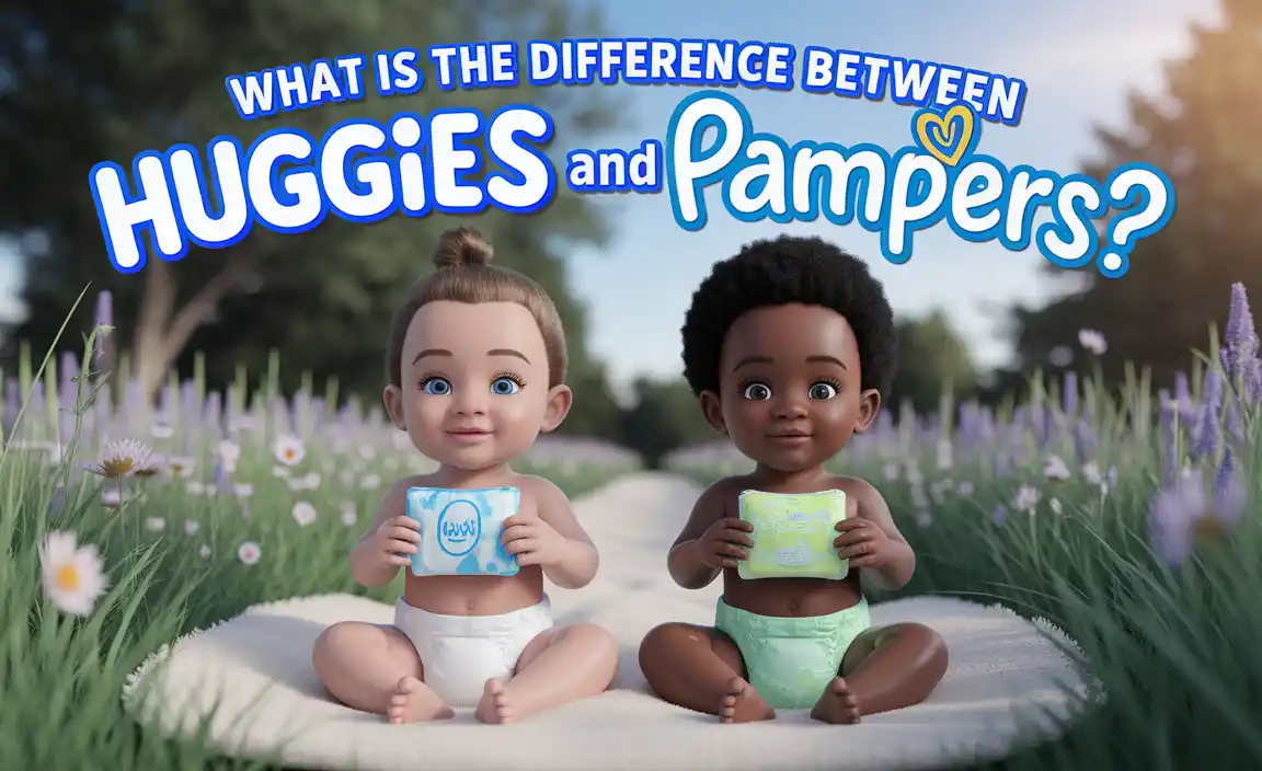 What Is The Difference Between Huggies And Pampers