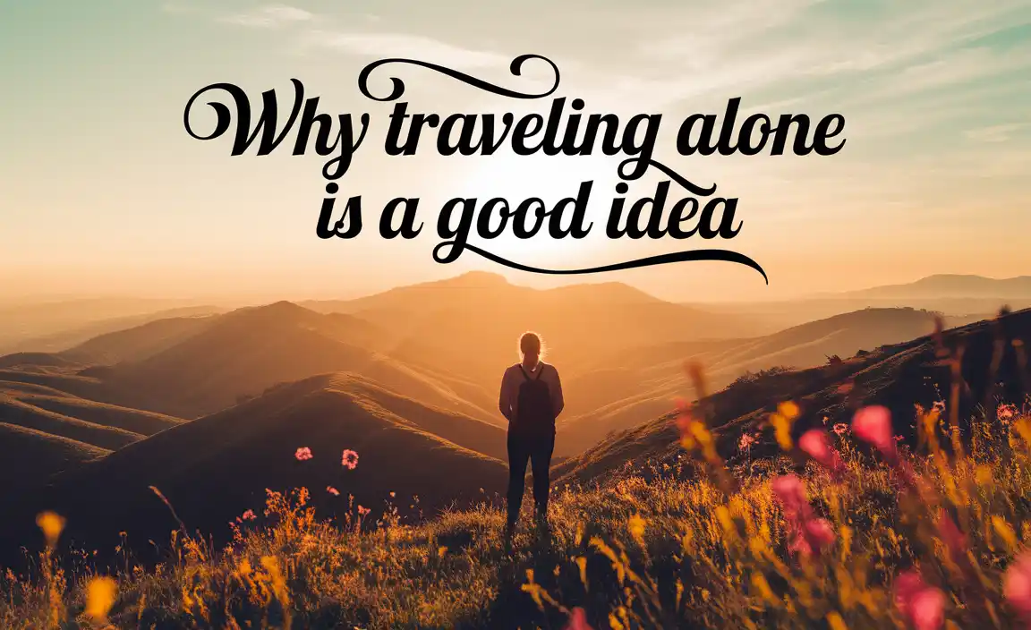 Why Is Traveling Alone A Good Idea Essay