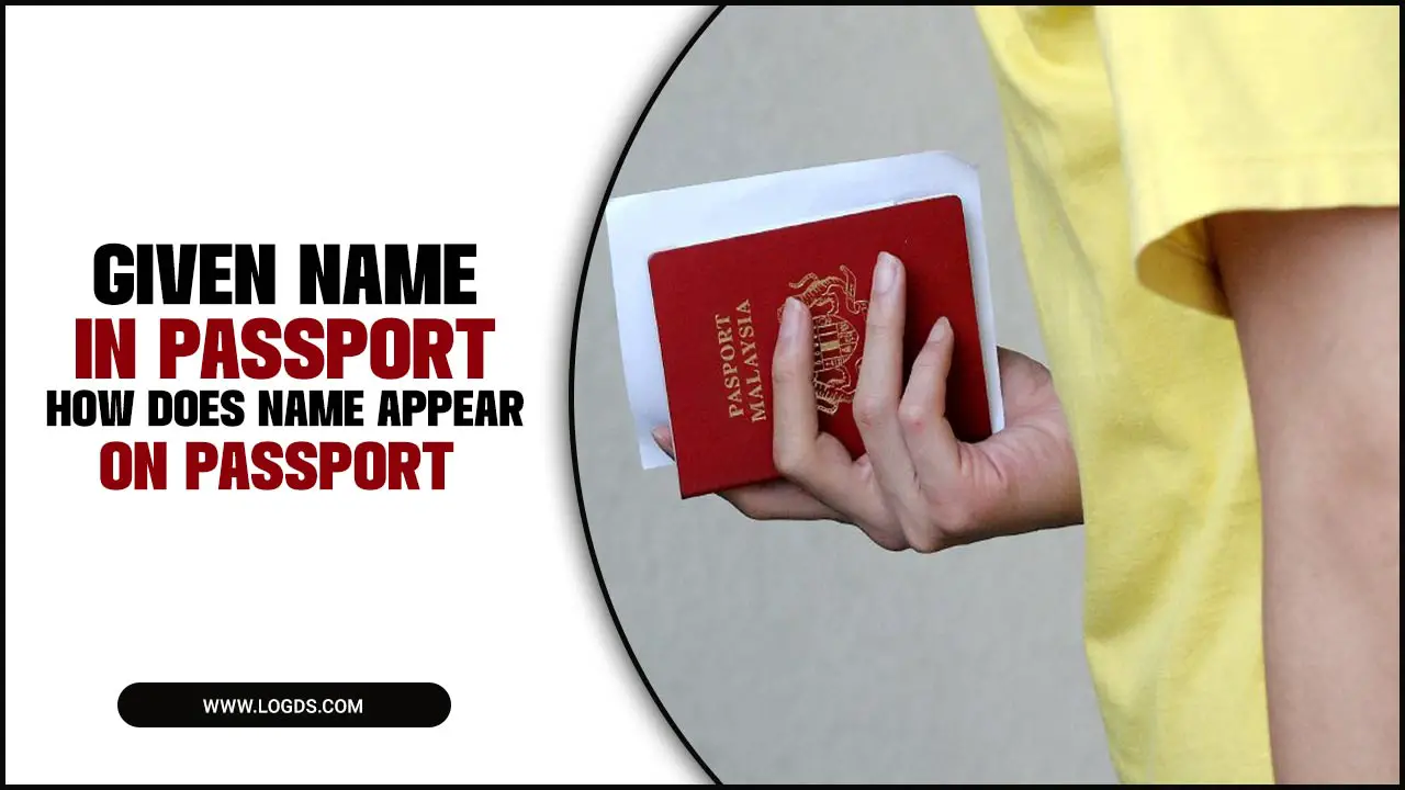Given name in passport