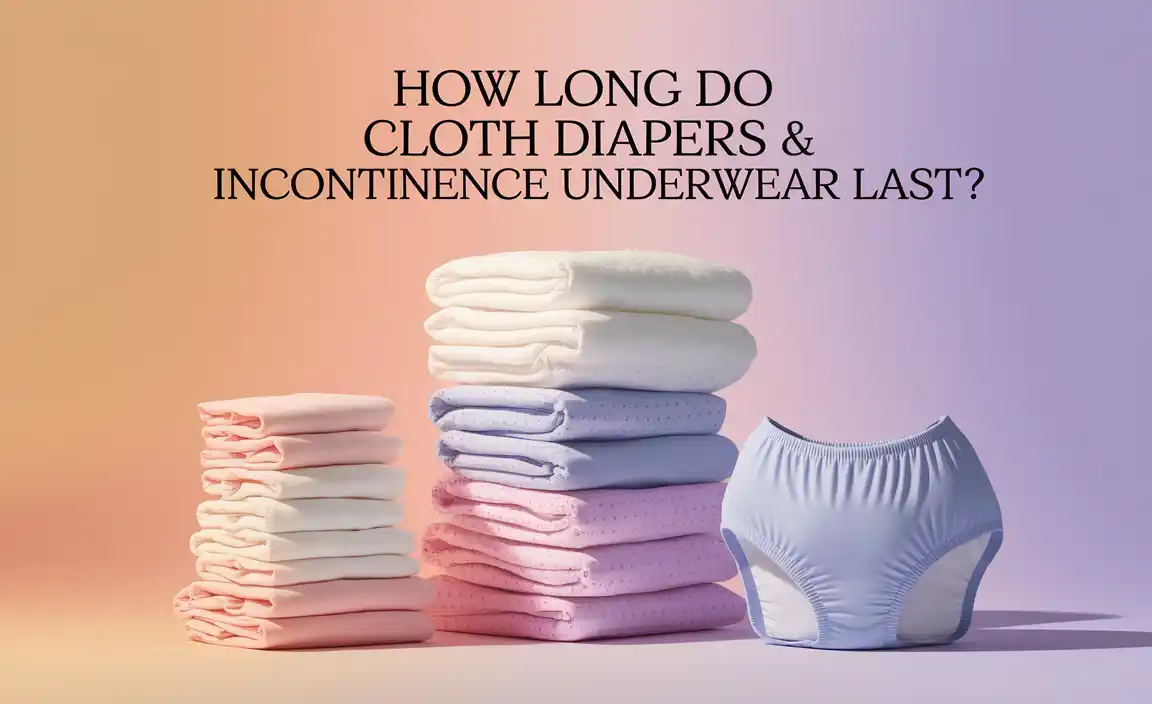 How Long Do Cloth Diapers & Incontinence Underwear Last