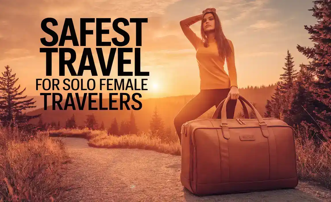 Safest Travel Bags For Solo Female Travelers
