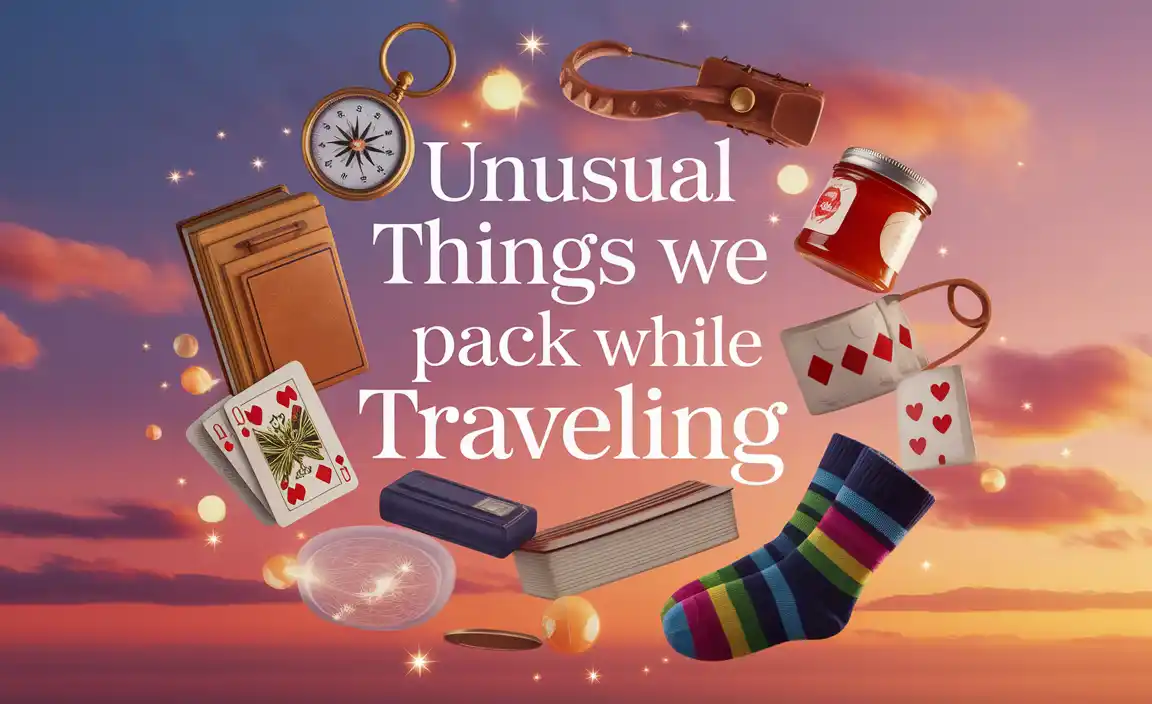 Unusual Things We Always Pack While Traveling