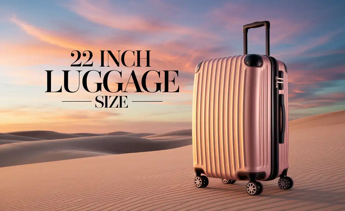 22 Inch Luggage Size