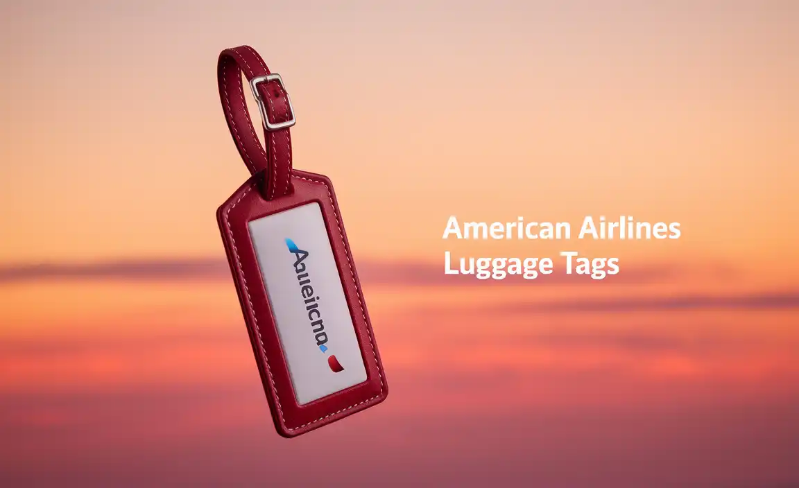American Airlines Luggage Tags
