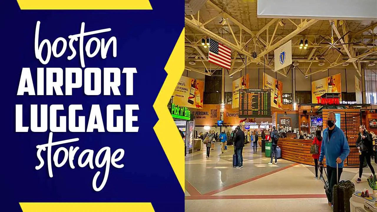 Boston Airport Luggage Storage