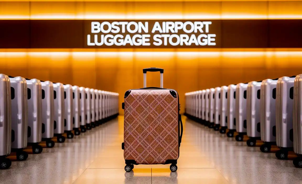 Boston Airport Luggage Storage