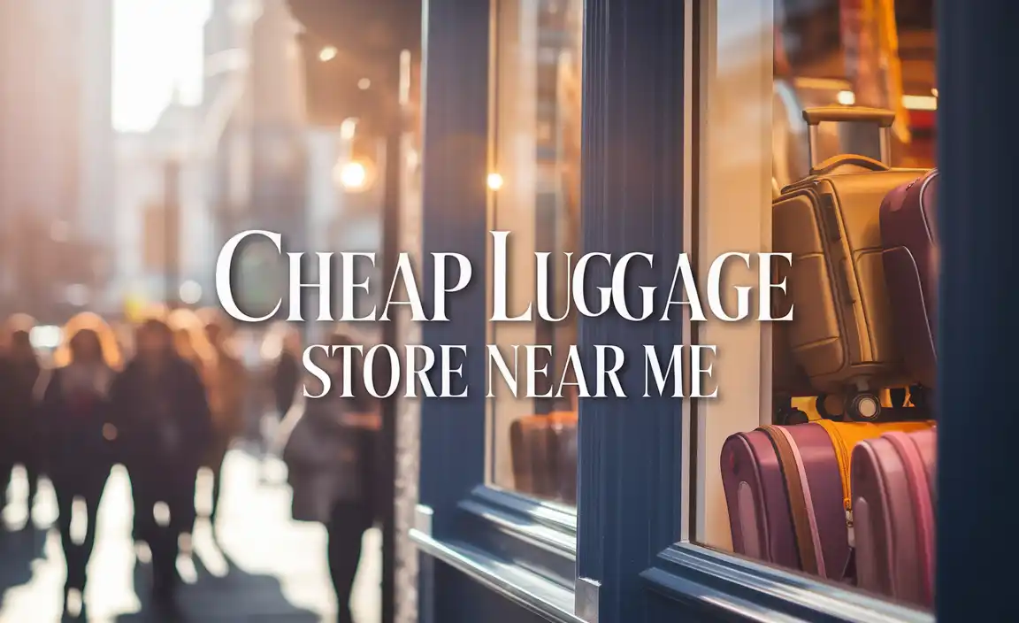 Cheap Luggage Store Near Me