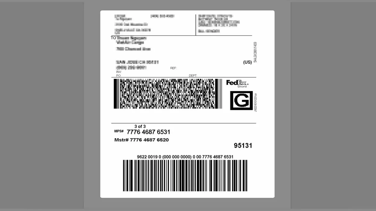 Create A Shipping Label