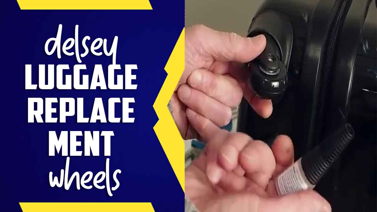 Delsey Luggage Replacement Wheels