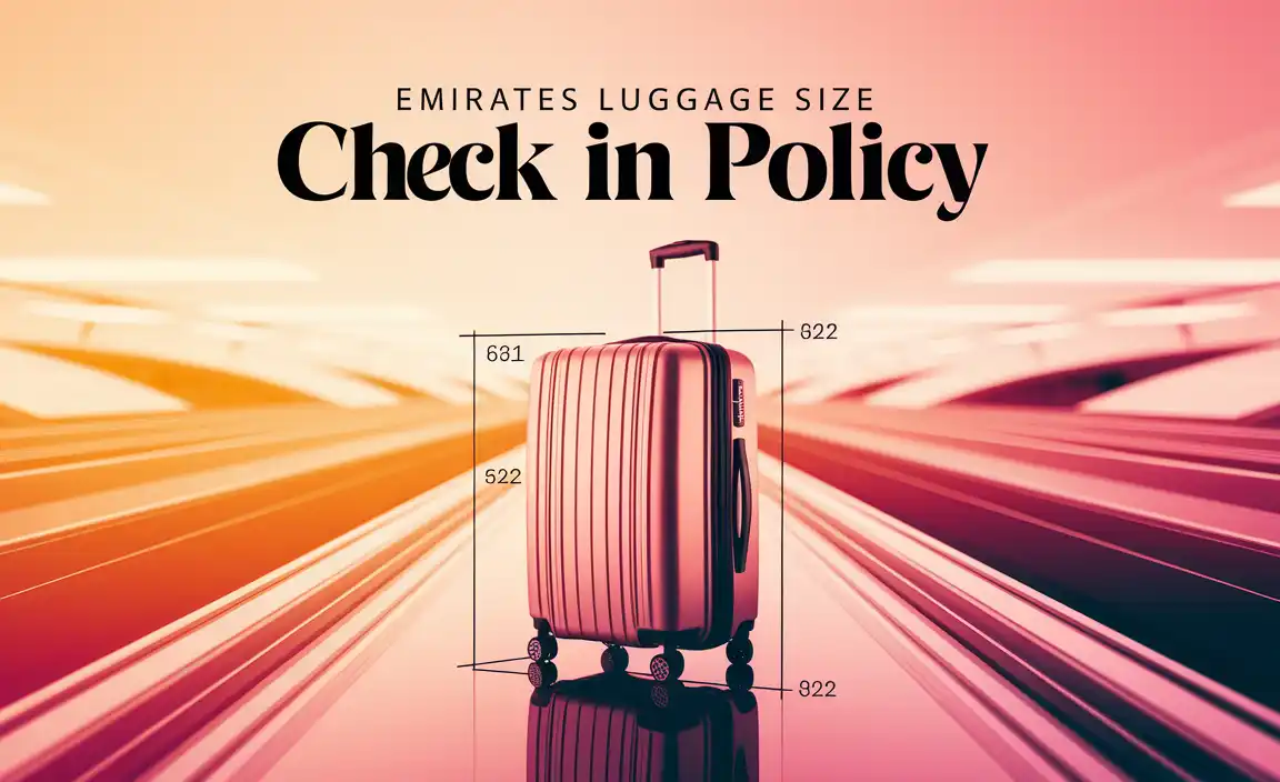 Emirates Luggage Size Check In Policy