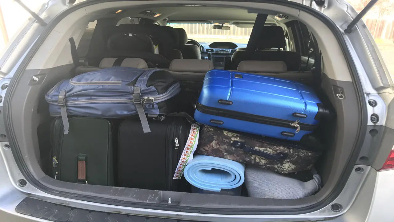 Examples Of Luggage Combinations In Uber XL