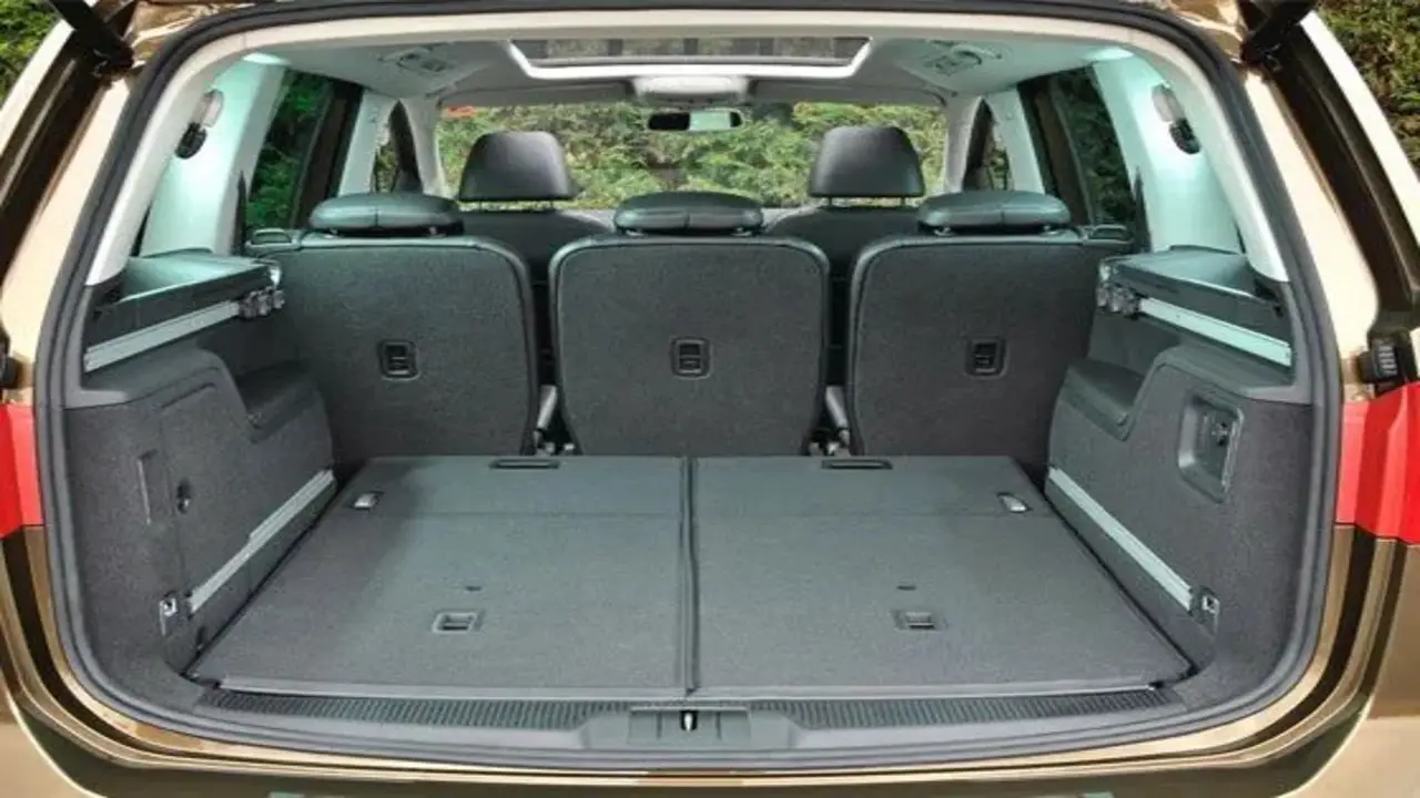 Folding Down Rear Seats For Additional Space