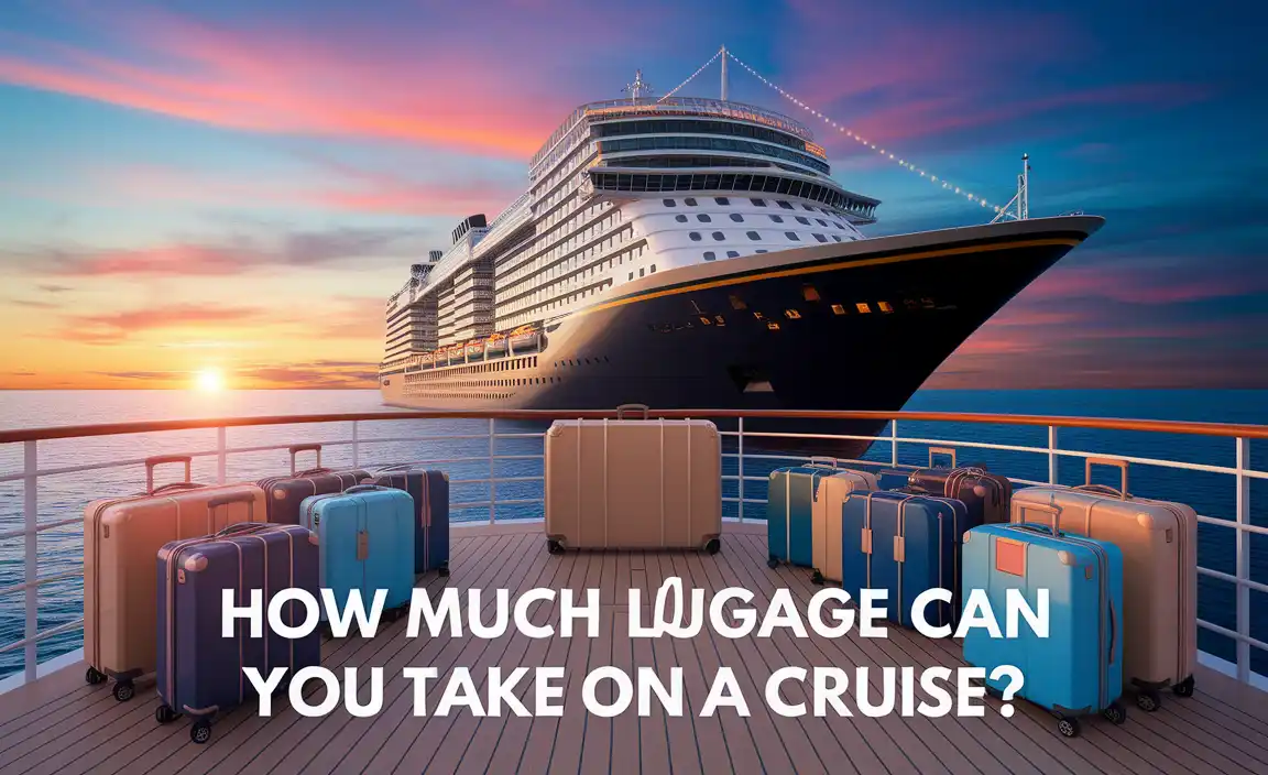 How Much Luggage Can You Take On A Cruise