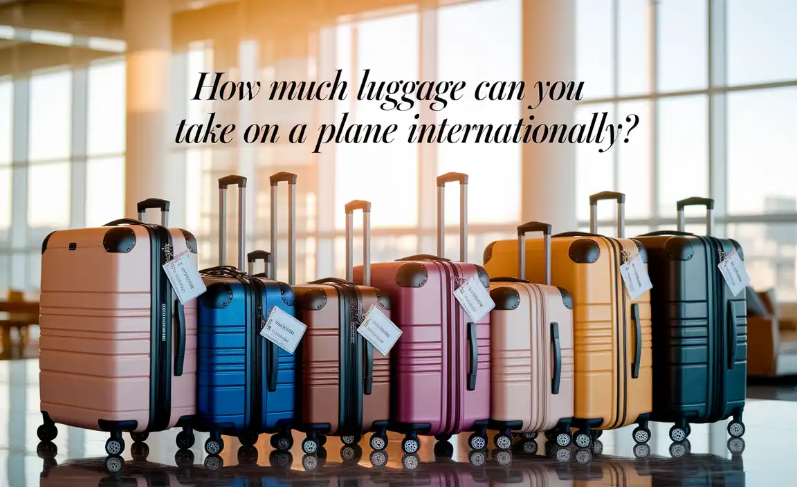 How Much Luggage Can You Take On A Plane International