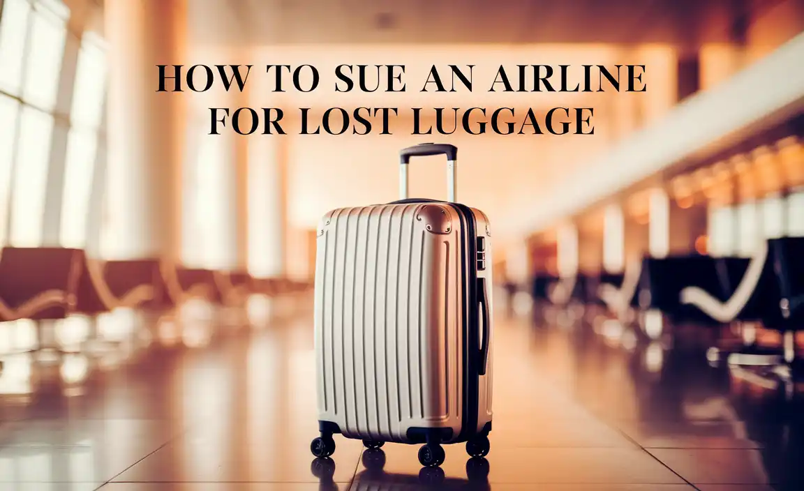 How To Sue An Airline For Lost Luggage