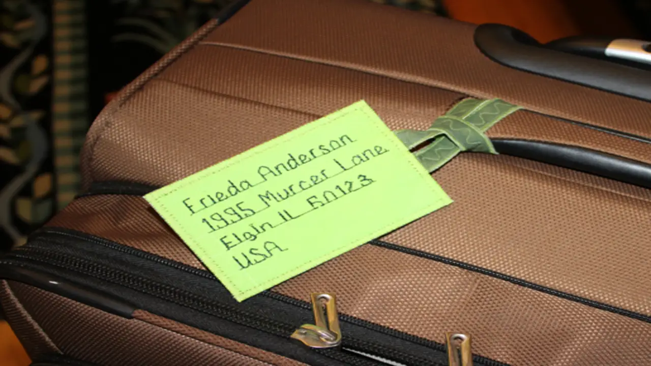 Label Your Luggage