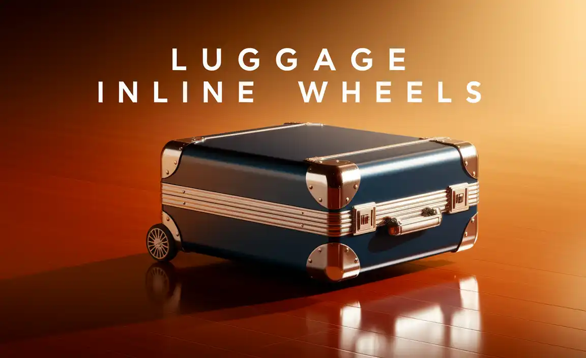 Luggage Inline Wheels